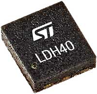 LDO a bassa corrente di quiescenza LDH40 di STMicroelectronics