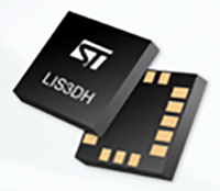 Image of STMicroelectronics' LIS3DH Accelerometer