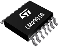 Image of STMicroelectronics LM2901B Low-Power Quad Voltage Comparator