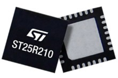 Image of STMicroelectronics ST25R210 NFC Reader