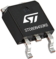 Image of STMicroelectronics STD80N450K6 N-Channel STPOWER MOSFET MDmesh™ K6 Series