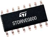 Bild des Gate-Treibers STDRIVEG600 von STMicroelectronics für GaN-Transistoren
