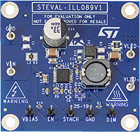 Image of STMicroelectronics STEVAL-ILL089V1 LED Driver Board