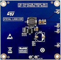 Image of STMicroelectronics STEVAL-L6981CDR Step-Down Switching Regulator Evaluation Board