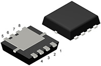 STMicroelectronics 的 STL12N10F7 STripFET™F7 功率 MOSFET 图
