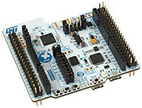 Image de la carte d'évaluation Nucleo-64 STM32WB de STMicroelectronics