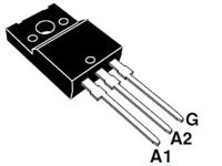 Image of STMicroelectronics' T1610T-8FP Logic Level 16 A TRIAC