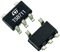 STMicroelectronics TSB711 和 TSB711A 精密运算放大器的图片