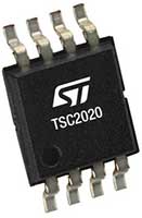 Abbildung: Bidirektionaler Strommessverstärker TSC2020 von STMicroelectronics