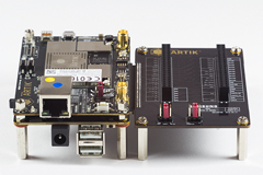 Image of Samsung's ARTIK™ 710 Modules and Developer Kits