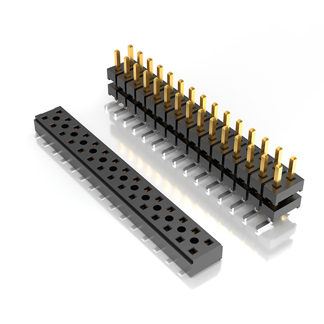 Stackable Dc Connector Flexible Stacking Connector Solutions - Samtec | DigiKey