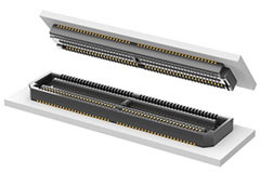 Image of Samtec's LSH and LTH Series Ultra Low Profile Blade and Beam Connectors 