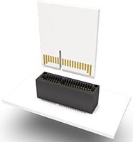 Samtec 的 MEC1 小型邊緣卡連接器圖片