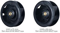 Image of Sanyo Denki's IP56 Splash Proof Centrifugal Fans