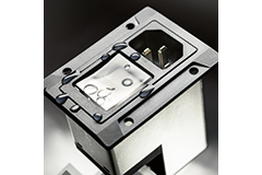 Image of SCHURTER's DG11/DG12 Series IEC Inlet with Circuit Breaker