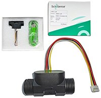 ScioSense 的 UFM-01 超声波流量传感模块图片