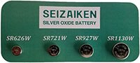 Image des batteries à l'oxyde d'argent Seizaiken de Seiko