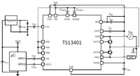 Semtech TS13401 固态继电器驱动器图片（点击放大）