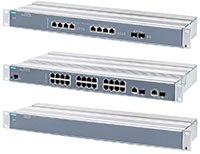 Image of Siemens' SCALANCE XR-100WG/XR-300WG Network Switches/Ports