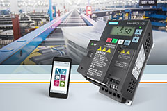 Image of Siemens' SINAMICS V20 Drives