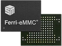 Silicon Motions 的 Ferri eMMC 的圖片