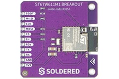 ST67 Wi-Fi® 6 and Bluetooth® LE 5.4 Breakout Board