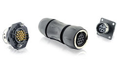 Image of Souriau's UTGX Series Robust Metal-Plastic Connectors