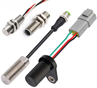 Immagine dei sensori di prossimità a effetto Hall per metalli ferrosi di Standex-Meder Electronics