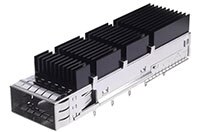 Stewart Connector QSFP 籠式纜線組件的圖片