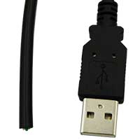 Image of Stewart Connector SC-2ADK Series USB Type A to Round Cable End Assemblies