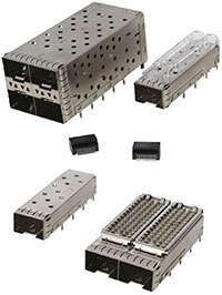 Stewart Connector 用于光纤/以太网应用的 SFP+ 笼组件 - SS-79100 系列图片