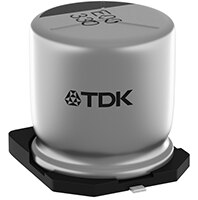 Image of TDK's SMD Hybrid-Polymer Aluminum Electrolytic Capacitors