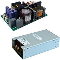 TDK-Lambda 的 CUS500M1 系列 3" x 5" 醫療工業電源供應器的圖片