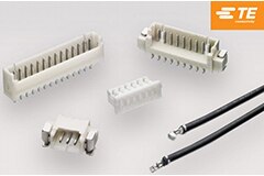 Image of TE Connectivity AMP's 1 mm Locking High-Performance Interconnect Connectors