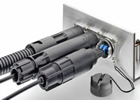 Image of TE AMP's FullAXS mini connector sealing system
