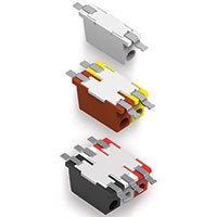Image of TE Connectivity AMP ITB Releasable Poke-In Connectors for the BUCHANAN WireMate Family