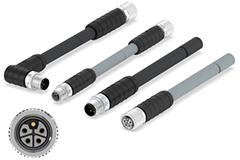 M12 Power L-Code Connectors - TE Connectivity AMP | DigiKey