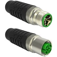 Image of  TE Connectivity's M12 Rail Connectors