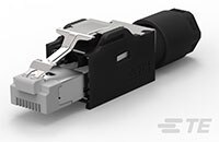 Image of TE's RJ45 Connector Plug