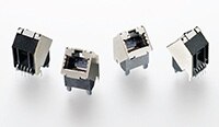 Image of TE Amp 45 Degree Angled RJ45 Connectors