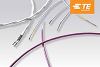 Bild der fluoridarmen SPEC-55-Drähte und Kabel von TE Aerospace SPEC 55