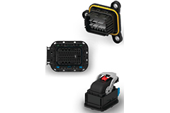 Image of TE Connectivity 58-Position Hybrid Inline Connectors