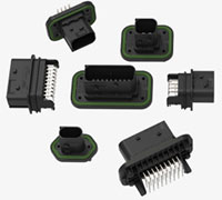 Image of TE Connectivity DEUTSCH Heavy Duty Sealed Connector Series 90° and 180° Headers