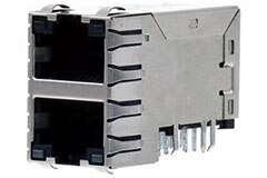 Image of TRP Connector's Offset 2x1 Integrated Connector Modules (ICM)