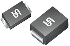 Image of Taiwan Semiconductor SMA6SxxCAH Bidirectional 600 W TVS in SOD-128 Package