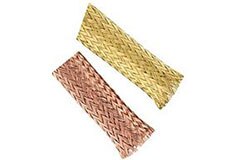 Image of TechFlex's Flexco Copper and Brass Braided Sleeving