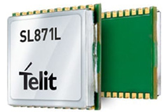 Image of Telit's SL871L GNSS Module