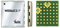 Imagen del módulo combinado WE866C6-P BLE 5.0 de Telit Cinterion