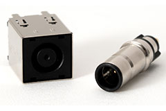 Image of Tensility High-Current DC Power Connectors Rated up to 20 A