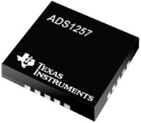 Image of Texas Instruments' ADS1257 24-Bit Industrial ADC